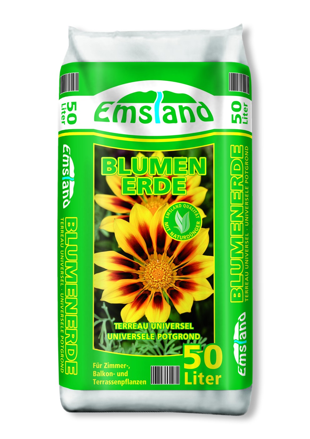 Originalverpackung der Sortimentslinie Emsland