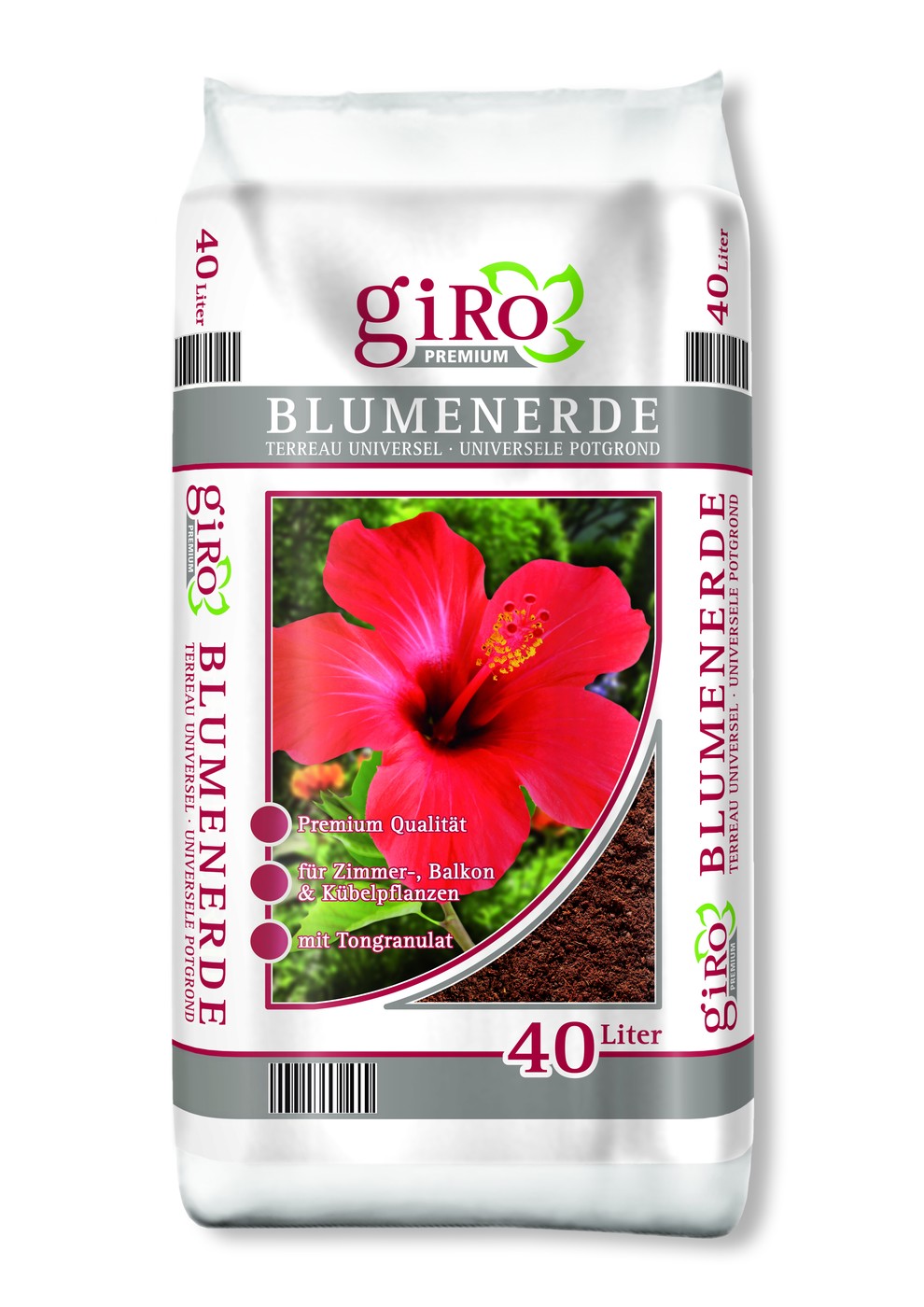 GiRo Premium Blumenerde – Originalprodukt