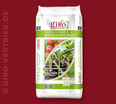 GiRo Premium Kräuter-, Gemüse- & Aussaaterde
