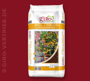GiRo Premium Zitrus- & Terrassen-Pflanzenerde