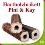 Hartholzbrikett