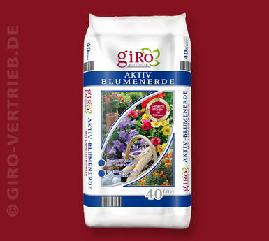 GiRo Premium Aktiv Blumenerde